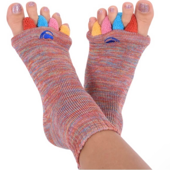MY HAPPY FEET THE ORIGINAL FOOT ALIGNMENT SOCKS - MULTI COLOR - Picture 4 of 4
